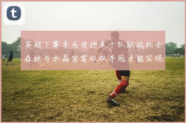 英超下赛季或将迎来十队欧战机会森林与水晶宫需双双夺冠才能实现
